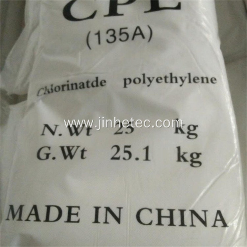 Plastic Impact Modifier Chlorinated Polyethylene CPE 135A